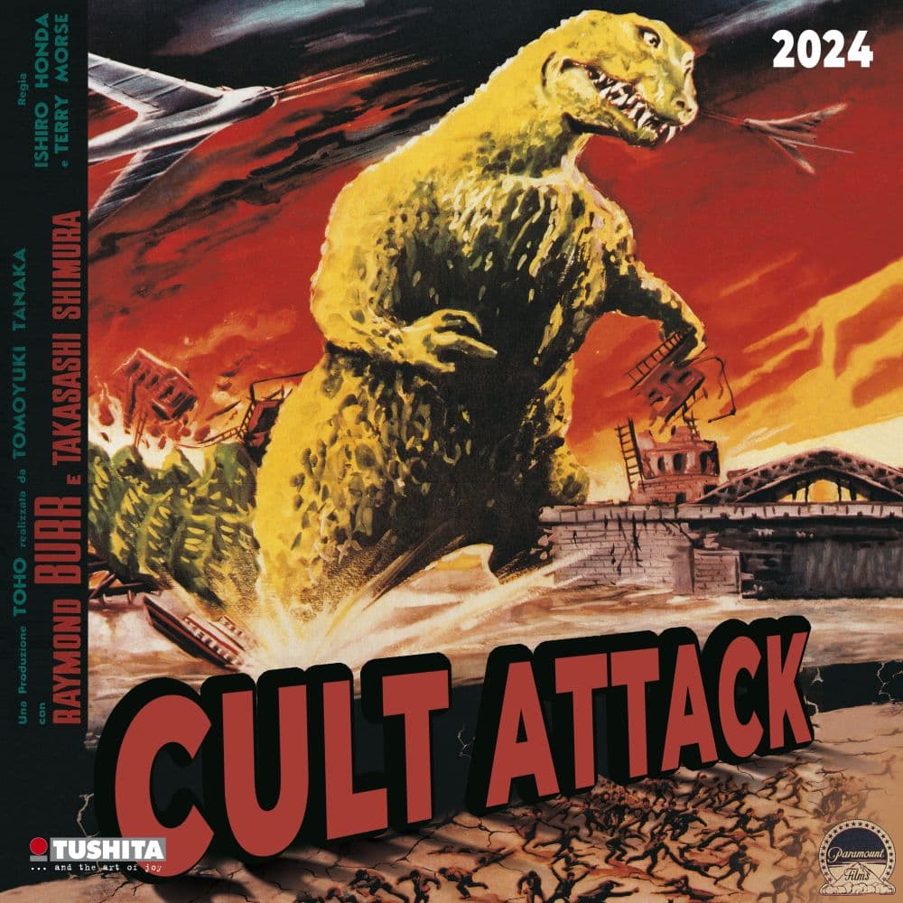 Cult Attack 2024 Wall Calendar Main Product Image width=&quot;1000&quot; height=&quot;1000&quot;