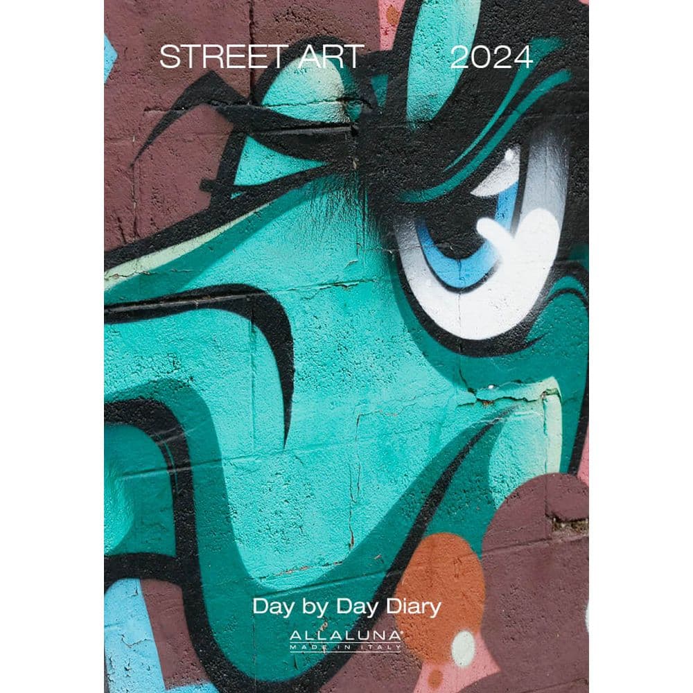 image Street Art 2024 Daily Planner