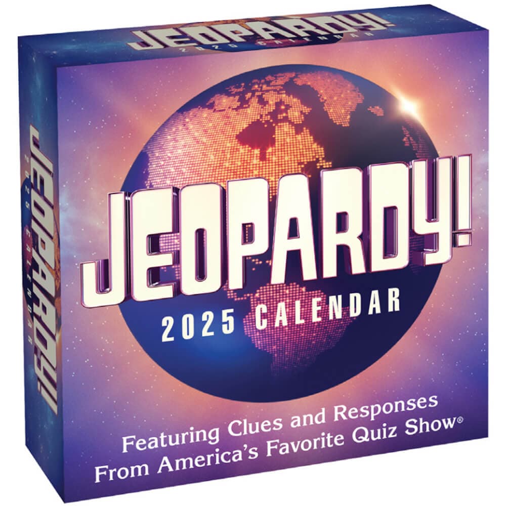 Jeopardy Wall Calendar 2025 Pdf