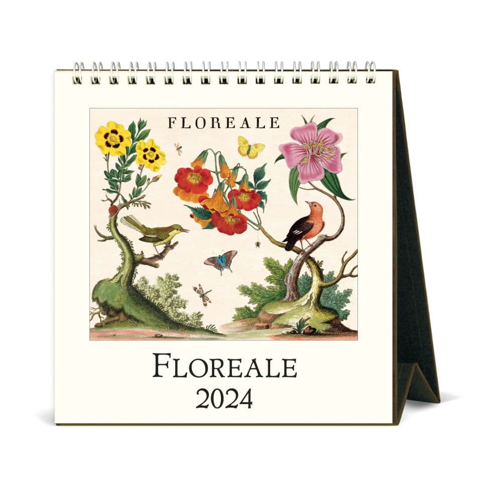 Floreale 2024 Easel Desk Calendar - Calendars.com