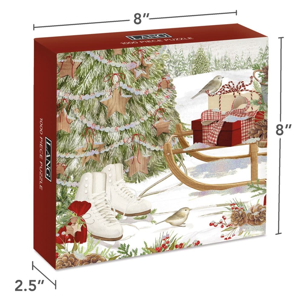 Snow and Cocoa Luxe 1000 Piece Puzzle Main Product Image Third Alternate Image