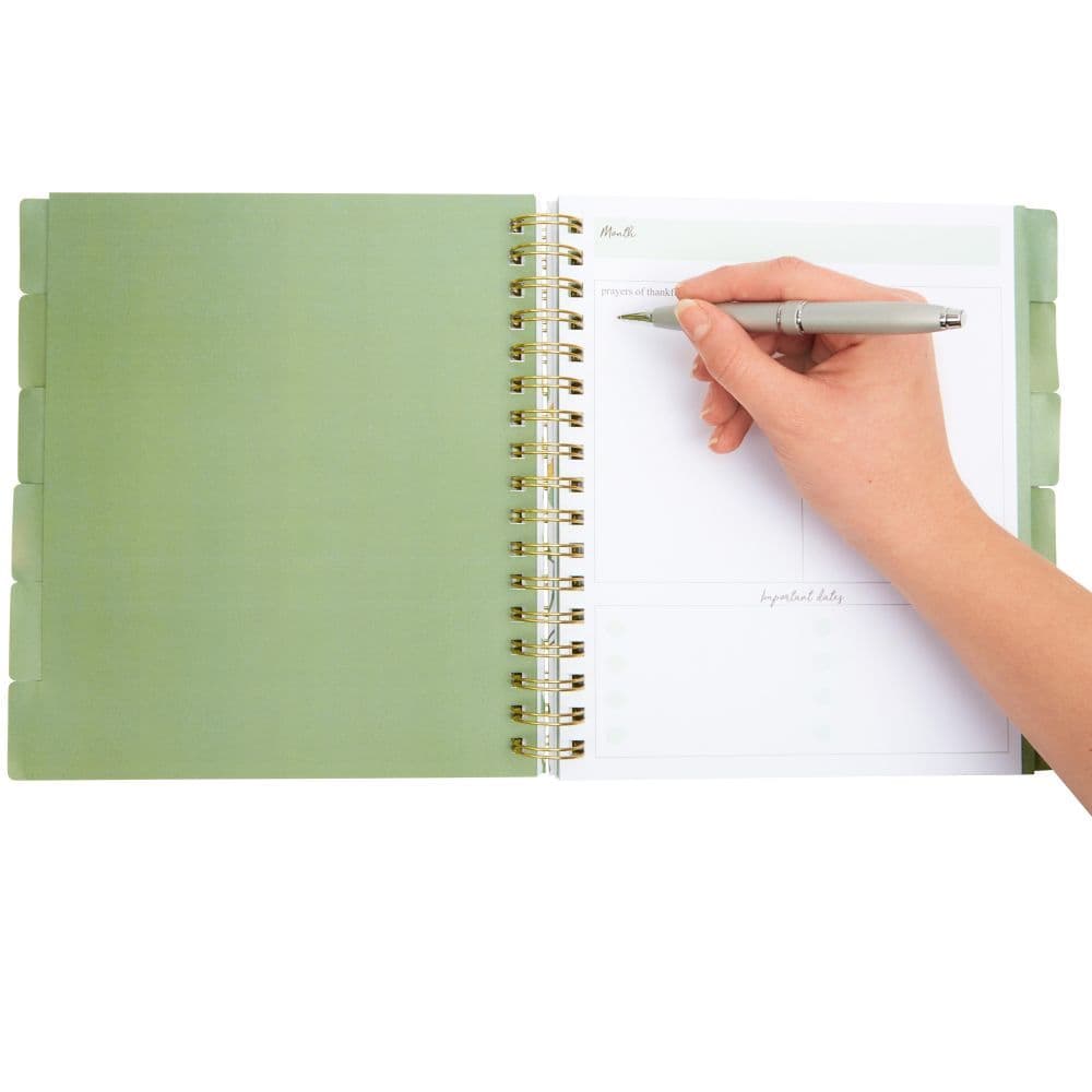 Floral Religious Undated Planner Alternate Image 8
