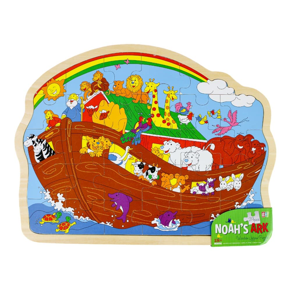 Wooden Noahs Ark 30 Piece Puzzle Main Product Image width=&quot;1000&quot; height=&quot;1000&quot;