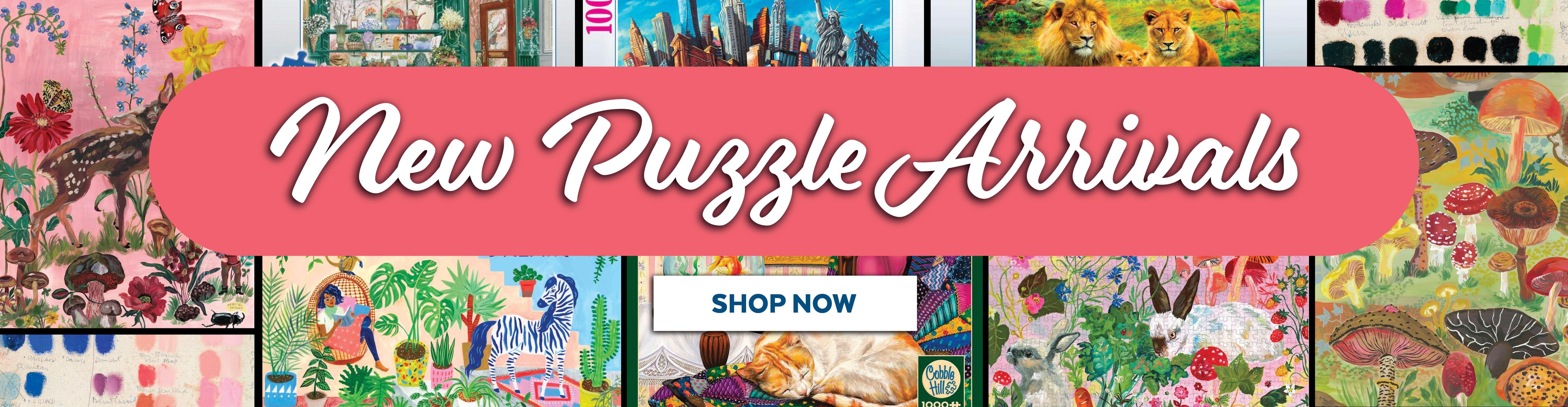 Shop our new puzzle arrivals now!