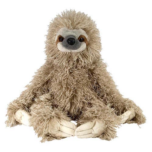 image Fuzzy 3 Toed Sloth Plush Toy Main Image  width="825" height="699"