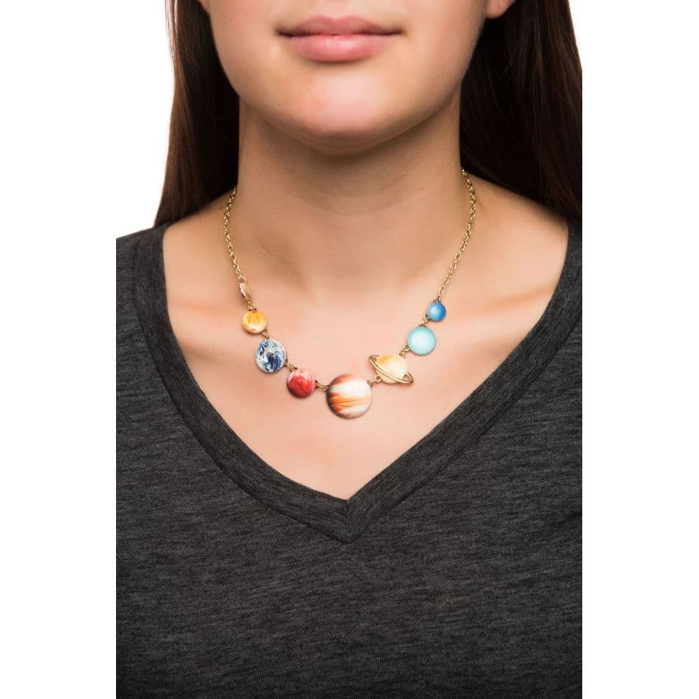 solar system planets necklace image 2  width="825" height="699"