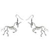 image unicorn skeleton silver earring Main image  width="825" height="699"
