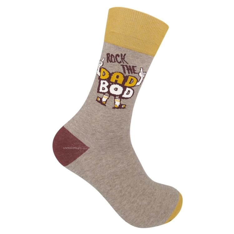 Rock The Dad Bod Socks Main image  width="825" height="699"