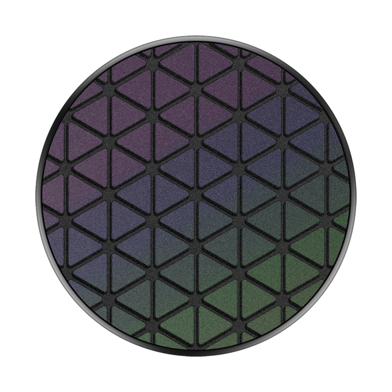 Reflective Techno Grid Chromatic Popgrip Main Image  width="825" height="699"