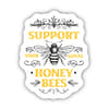 image Support Your Local Bees Sticker Main Image  width="825" height="699"