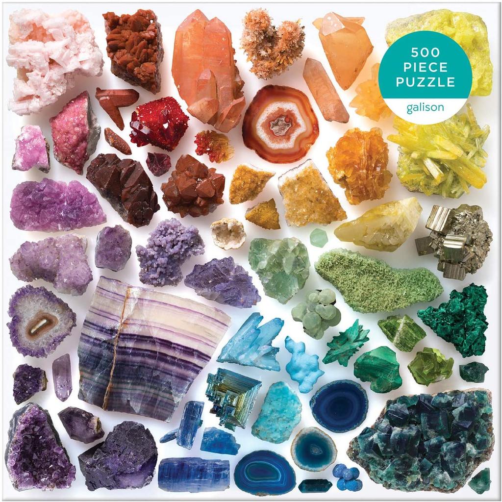 rainbow crystals 500 piece puzzle Main image  width="825" height="699"