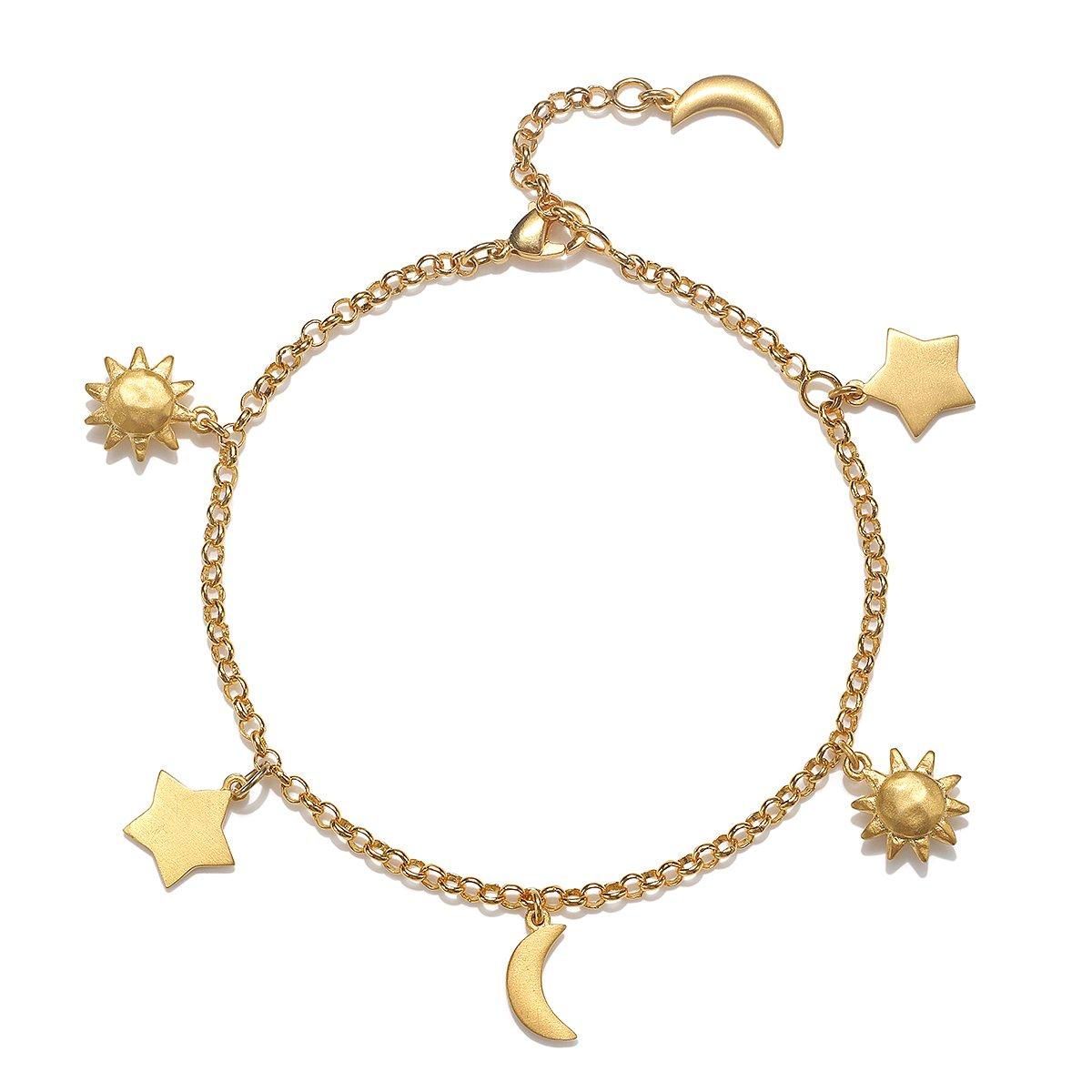 sun moon and stars bracelet