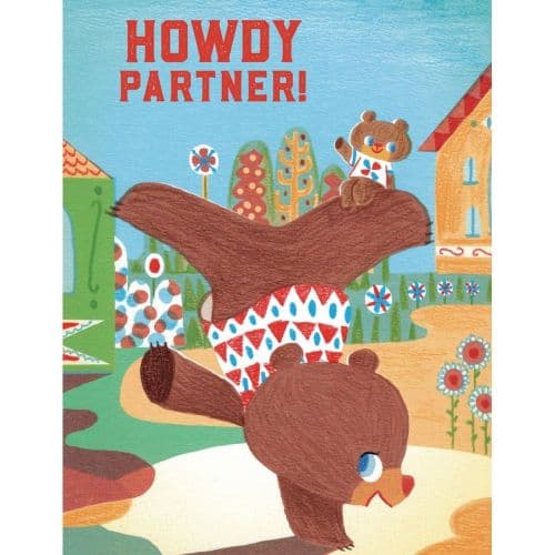 image Howdy Partner Note Card Main Product Image  width="826" height="699"