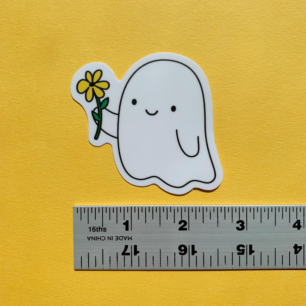 Made by Chanamon Ghost Sticker Second Alternate Image  width="826" height="699"