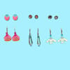 image Cinnamoroll Crystal Earrings 6 Piece Set