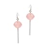 image Lollipop Round Pink Dangle Earrings