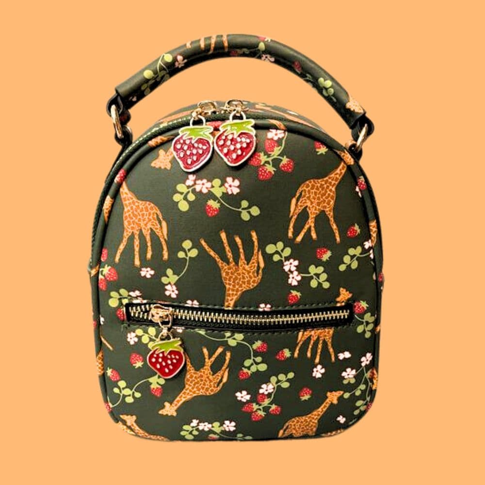 image Mini Strawberry Giraffe Backpack