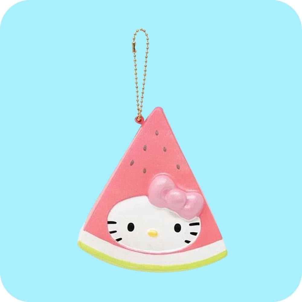 image Hello Kitty Watermelon Squish Keychain