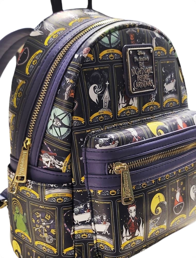 Nightmare Before Christmas Mini Backpack and Coin Pouch Card Holder 