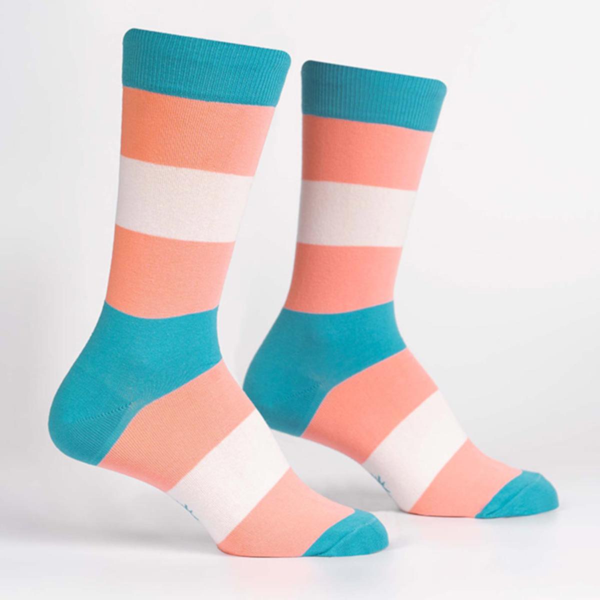 Trans Pride Socks