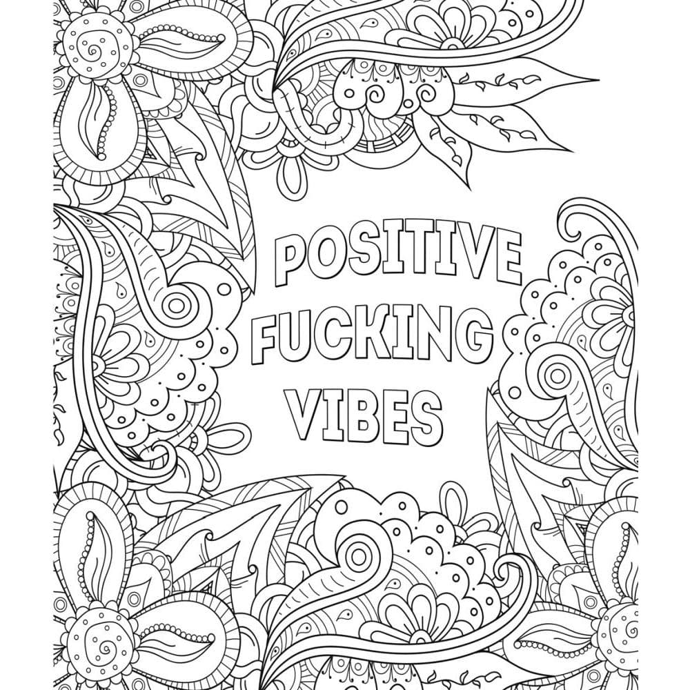 You Are A Fucking Badass Coloring Book 