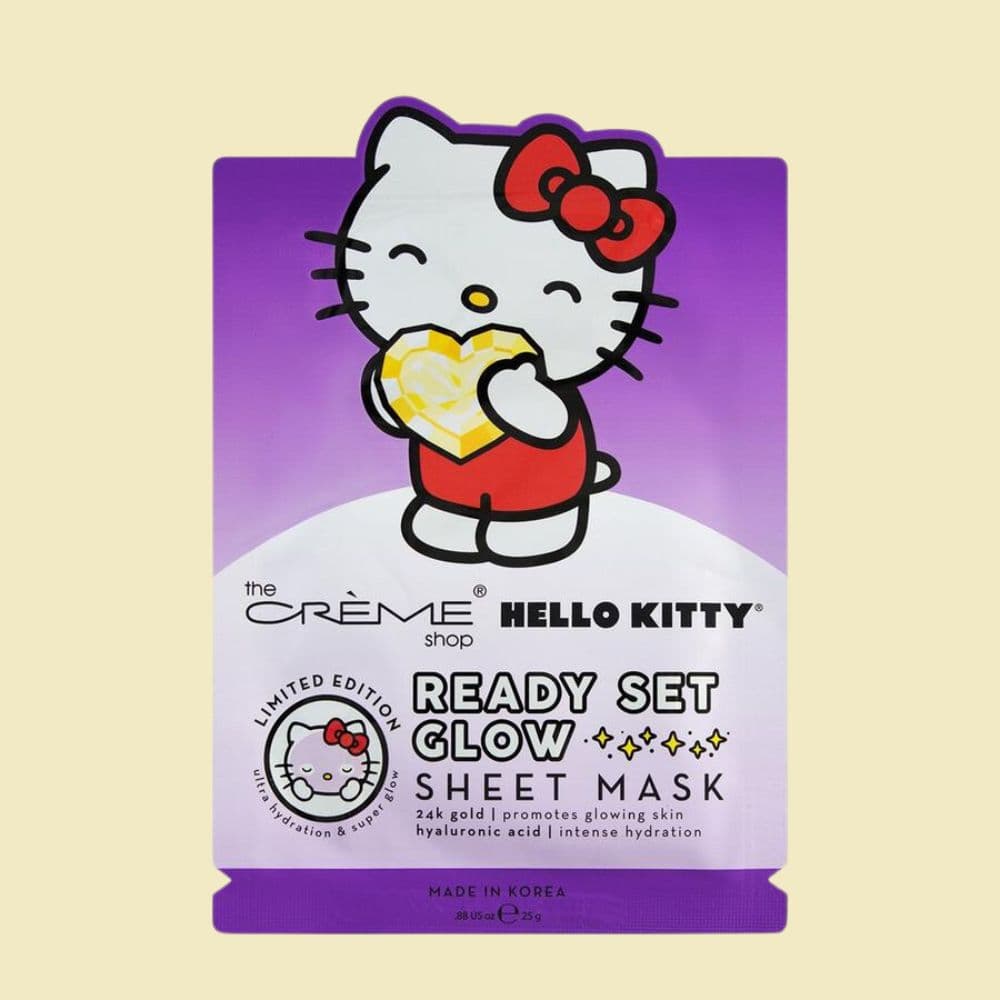 image Hello Kitty Ready Set Glow Hydrating and Cooling Facial Mask