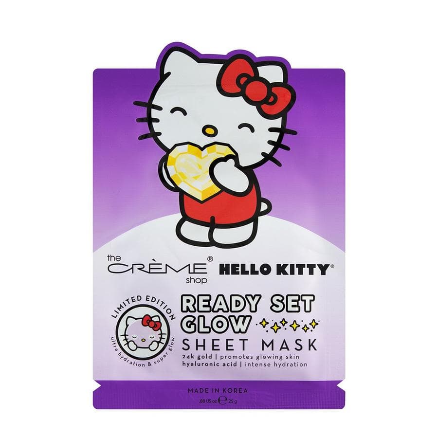 Hello Kitty Ready Set Glow Hydrating and Cooling Facial Mask ...