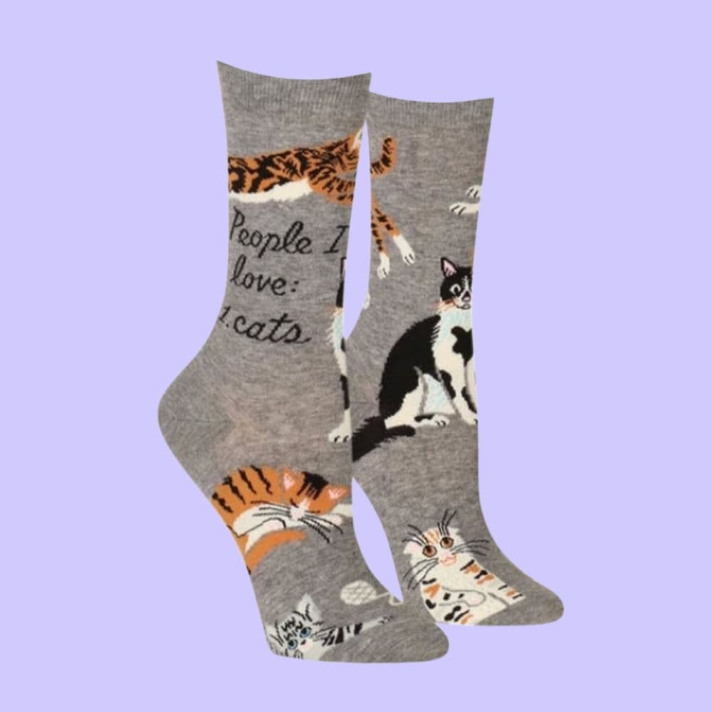 People I Love Cats Socks Main Image  width=&quot;825&quot; height=&quot;699&quot;
