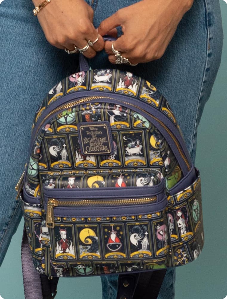 Nightmare Before Christmas Tarot Mini Backpack 2022