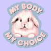 image My Body My Choice Sticker