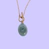 image Everything Is Alright Toggle Mint Necklace