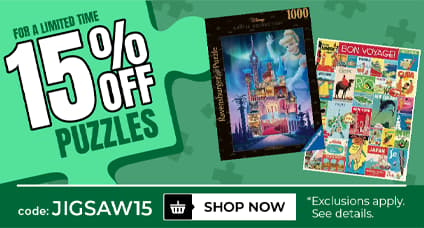 15% Off Jigsaw Puzzles