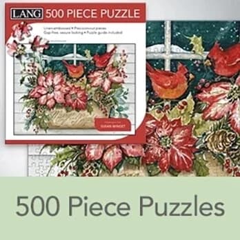 Shop 500 Piece Puzzles at Lang by Calendars.com