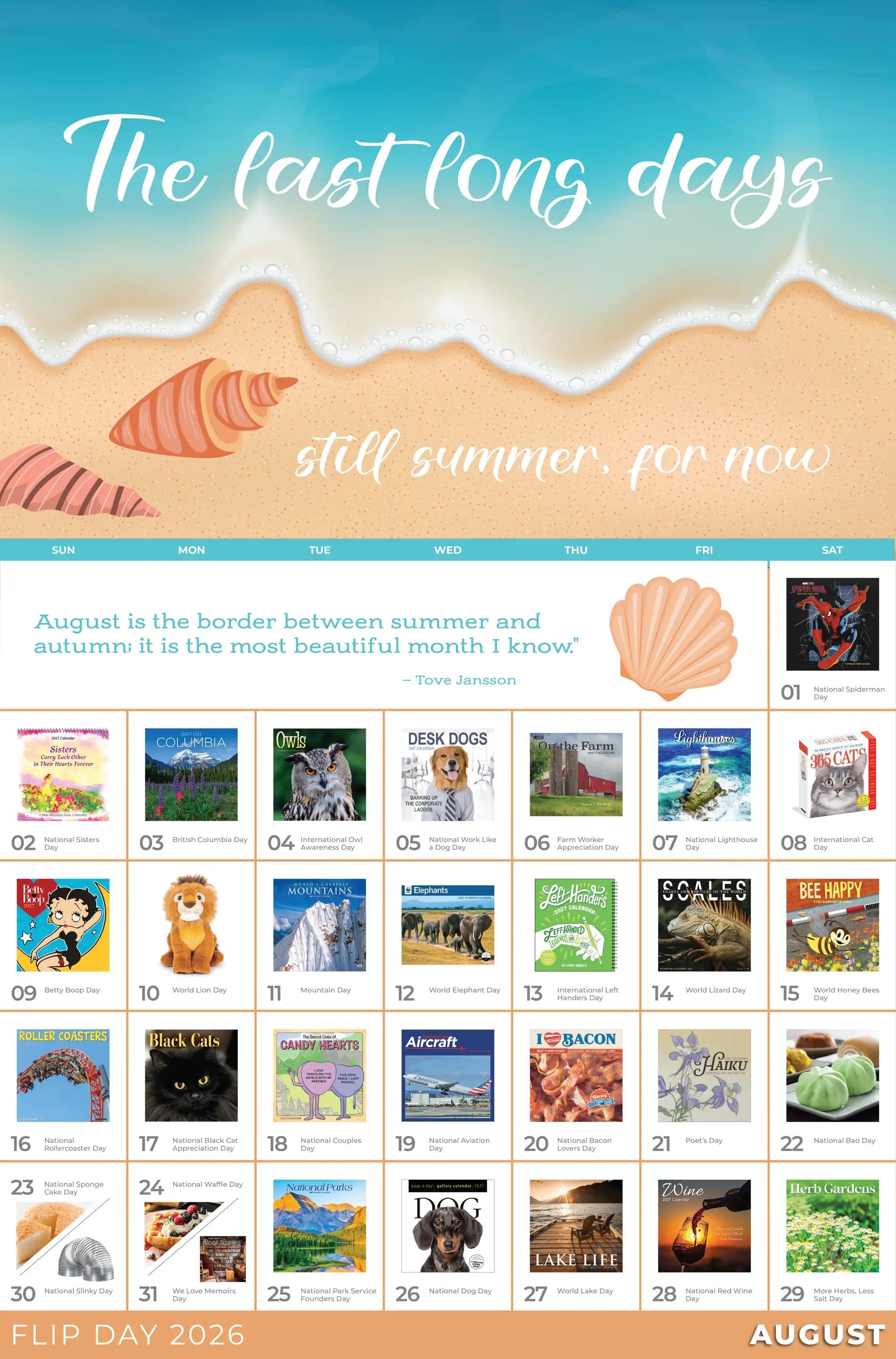 Check out what's happening for FLIP DAY at Calendars.com!