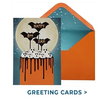 Shop Ghost and Bat Cake Halloween Card at Calendars.com!