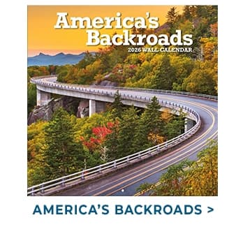 Americas Backroads 2026 Wall Calendar