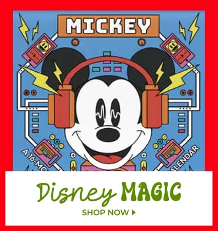 Shop Disney Calendars for 2025, featuring Mickey, Minnie, and more Disney favorites