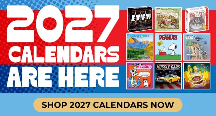 2027 Calendars are here! Shop Now