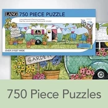 Shop 750 Piece Puzzles at Lang by Calendars.com