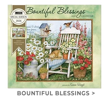 Bountiful Blessings Special Edition 2026 Wall Calendar