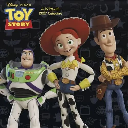 Toy Story 5 2027 Wall Calendar front cover