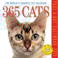 365 Cats 2026 Page-A-Day Desk Calendar
