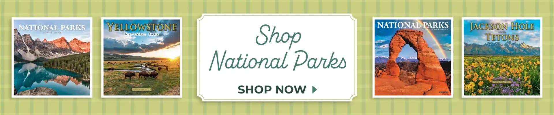 Shop National Parks calendars featuring stunning waterfalls, canyons, and mountain landscapes from America's most iconic destinations