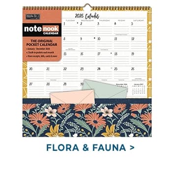 Flora and Fauna 2026 Note Nook by Heather Dutton