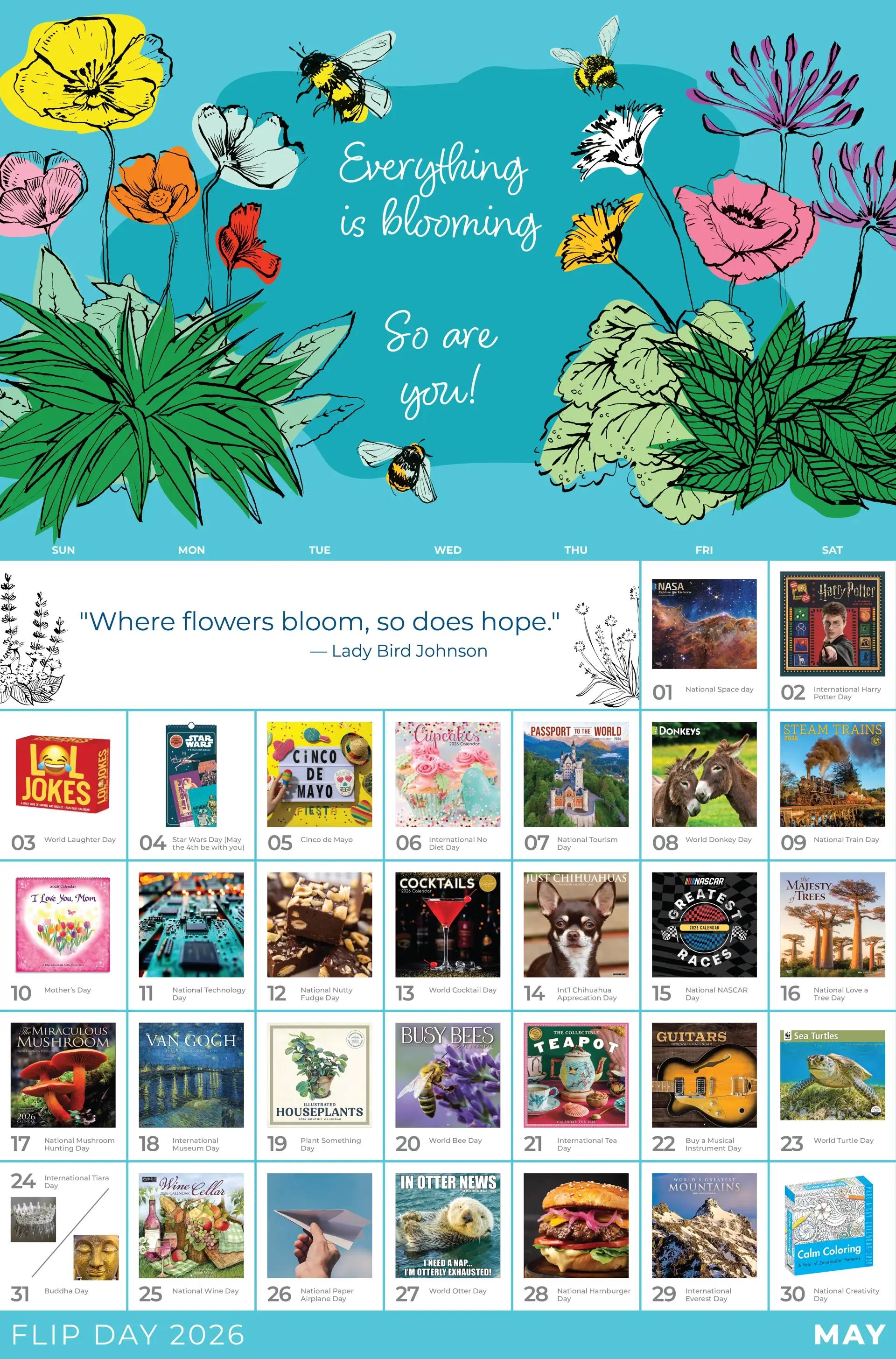 Check out what's happening for FLIP DAY at Calendars.com!