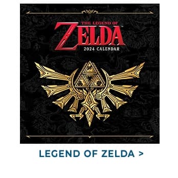 The Legend of Zelda 2024 Wall Calendar at Calendars.com!