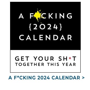 F*cking 2024 Wall Calendar at Calendars.com!