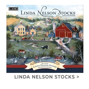 Linda Nelson Stocks 2026 Wall Calendar