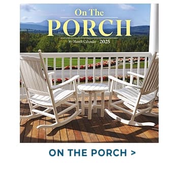 On the Porch 2025 Wall Calendar