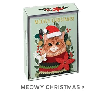 Meowy Christmas Luxe Christmas Cards